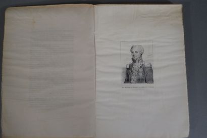 Napoléon 1er. Lot comprenant 3 gravures:...