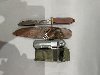 Couteau de scout de fabrication artisanale...