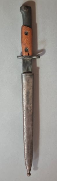 Baïonnette belge type 1924 Export. Avec un...