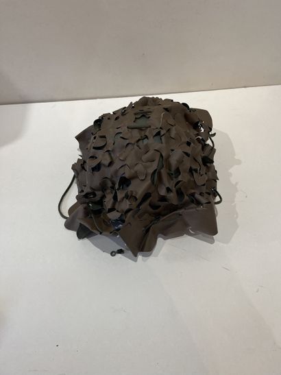 Casque français F1, complet de son intérieur...