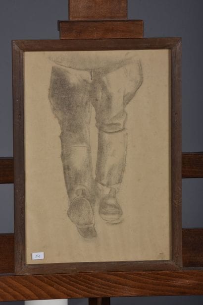 Moïseev Genadiy attribué à. « Paire de bottes...