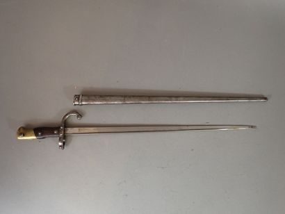 Baïonnette Gras modèle 1874. Lame marquée...
