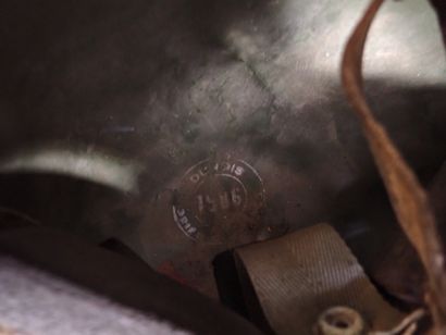 Casque français modèle F1. Coque en acier...