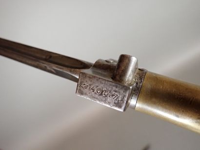 Baïonnette Lebel modèle 1886/15 à lame raccourcie....