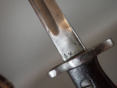 Rare baïonnette M-1919 du Royaume de Siam,...