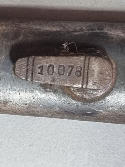 Baïonnette belge type 1924 Export. Avec un...