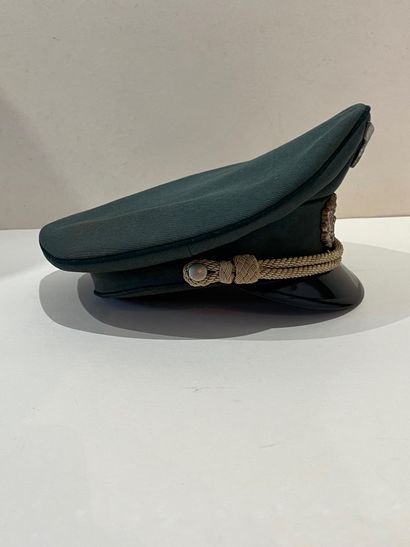 Casquette de la douane en drap feldgrau,...