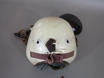 Casque de pilote Gueneau type 313, en fibre...