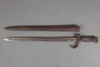 Baïonnette modèle 1892 de Mousqueton. Poignée...