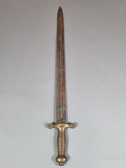 Glaive mod 1831, belle lame à dos et contre...