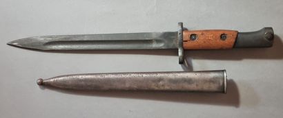 Baïonnette belge type 1924 Export. Avec un...
