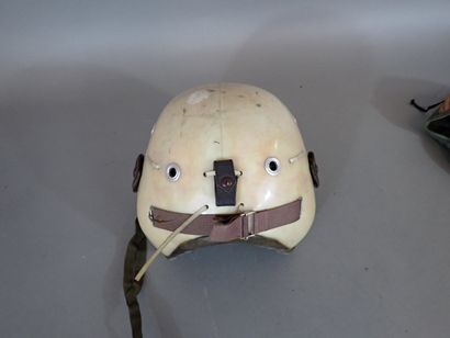 Casque de pilote Gueneau type 313, en fibre...
