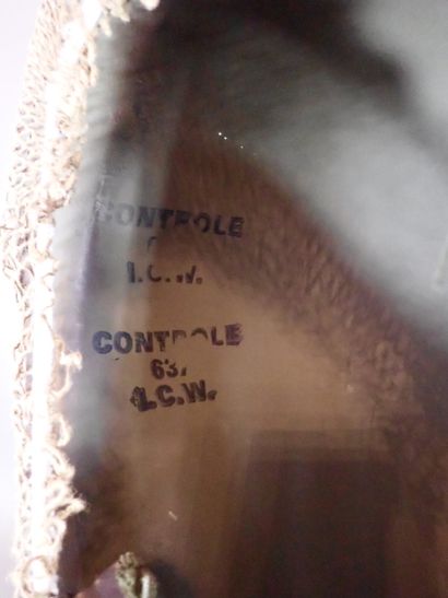 Casque de type US M1. Coque en acier avec...