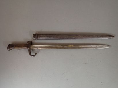 Baïonnette de Mousqueton modèle 1892. Poignée...
