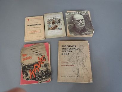 Lot de livres brochés divers dont: «Guide...