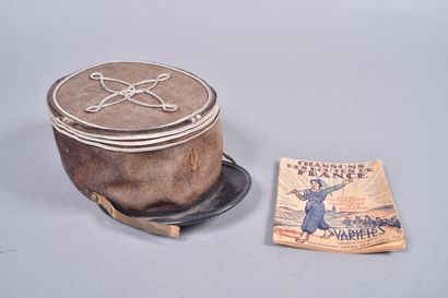 Képi de capitaine du Génie. Drap fortement...