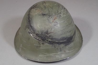 Casque britannique Mk IV. Coque en acier...