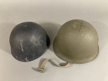 Casque français modèle 51 complet. Le lourd...