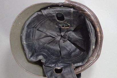 Casque français modèle 1935 des troupes motorisées....
