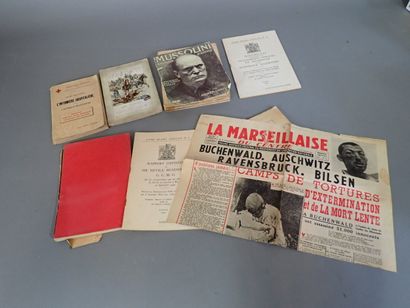 Lot de livres brochés divers dont: «Guide...