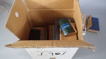 Lot de livres, manuel scolaire, dictionnaires...