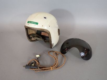 Casque de pilote Gueneau type 313, en fibre...