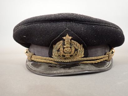 Casquette d’officier soviétique de marine...