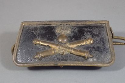 Coffret de giberne pour l'artillerie, petits...