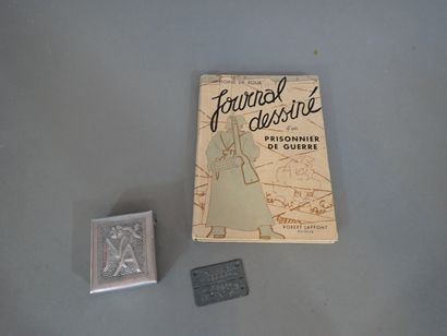 Souvenirs de prisonnier: une boite en métal...