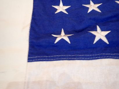 Drapeau américain en coton, 48 étoiles. 90...