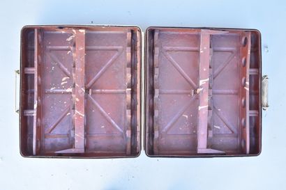 Valise de transport pour obus de Pak 37....