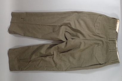 Pantalon de service type US 1945 en sergé...