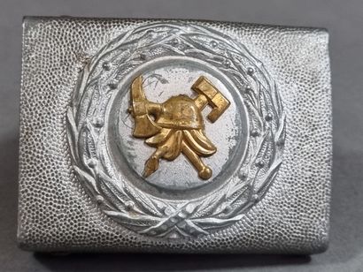 Boucle de ceinturon en aluminium et applique...