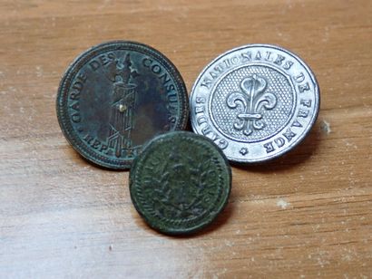Paire de boutons de l' 