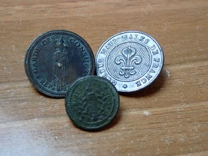 Paire de boutons de l' 
