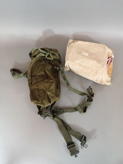 Sac BG-151-H américain en toile OD-7 destiné...