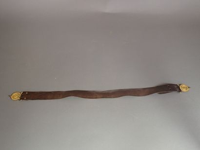 Ceinturon de grande tenue d’officier de l’intendance....