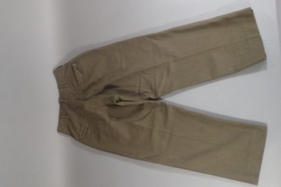 Pantalon de service type US 1945 en sergé...