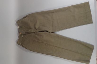 Pantalon de service type US 1945 en sergé...