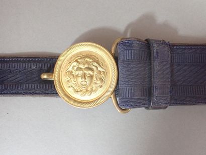 Ceinturon de grande tenue d’officier, à boucles...