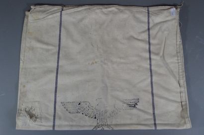 Sac à provision allemand en toile blanche...