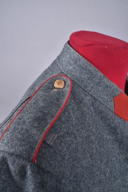 Vareuse de l'armée Suisse, en drap Feldgrau,...
