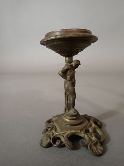 Lot de petits sujets en bronze et régule....