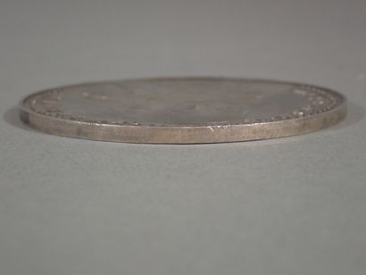 MEDAILLE en argent, d'ap. A. de Jaeger. Avers...