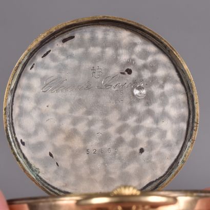 UTI. Montre de gousset, ouvrage or et argent,...