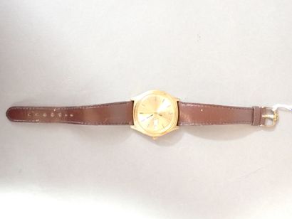 ***OMEGA, Montre bracelet d’homme en métal...