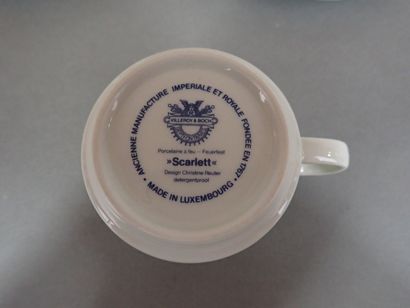VILLEROY-ET-BOCH. Partie de service à café...