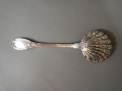 Cuillère à saupoudrer en argent, le cuilleron...
