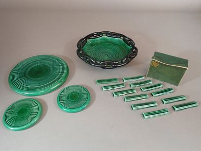 Ensemble en céramique verte comprenant :...