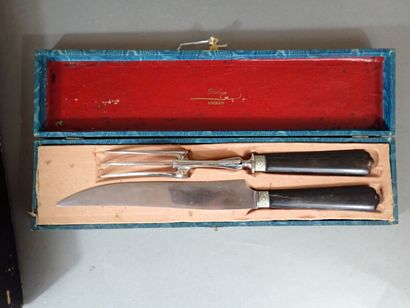 Ernest BUNET Parties de ménagère en métal...
